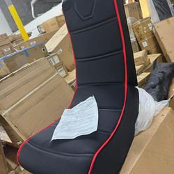 （G-1-7）Polyester Seat Reclining Ergonomic Gaming Chair, Foldable Gaming Floor Rocker Chair