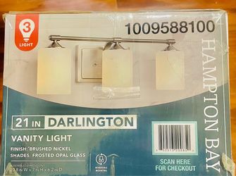 3-Light Vanity by Hampton Bay Darlington Light