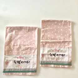 Welcome Tea Towels - Primitives by Kathy