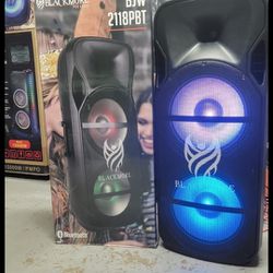 Dual 15" Bluetooth Party Speaker/ Brand New 
