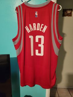 2016 James Harden Houston Rockets XL +2 Adidas Jersey 