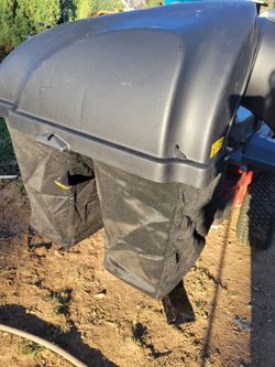 Twin Rear Bagger For Tractors