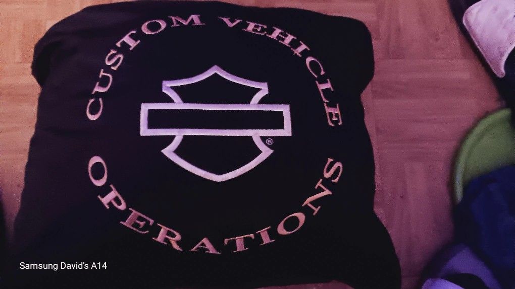 Harley Davidson Custom Vehicle Operations Motor Cycle Cover