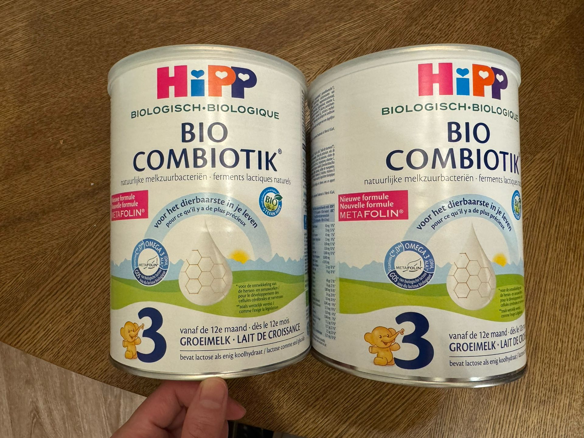 New Hipp Bio Combiotik Dutch #3 Formula (2 Cans)