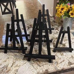 Mini Wooden Easel Stands