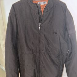 Men’s Large Quicksilver Double Jacket Inner Fleece Outer Jacket 