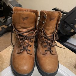 Red Wing Steel Toe Boots Size 12 