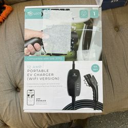 Lectron EV Charger (WiFi) with App Control - 120V, 12 Amp, & 16 ft Cord - J1772