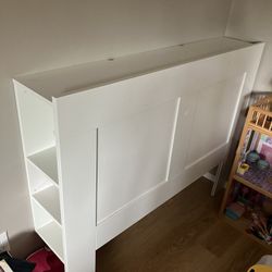 Headboard With Shelves