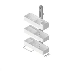 Sharper Image 3-Tier Adjustable Caddy Hanging Shower