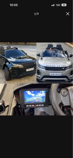 Range Rover Ride on toy for kids with parents remote control