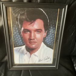 Framed Elvis Picture