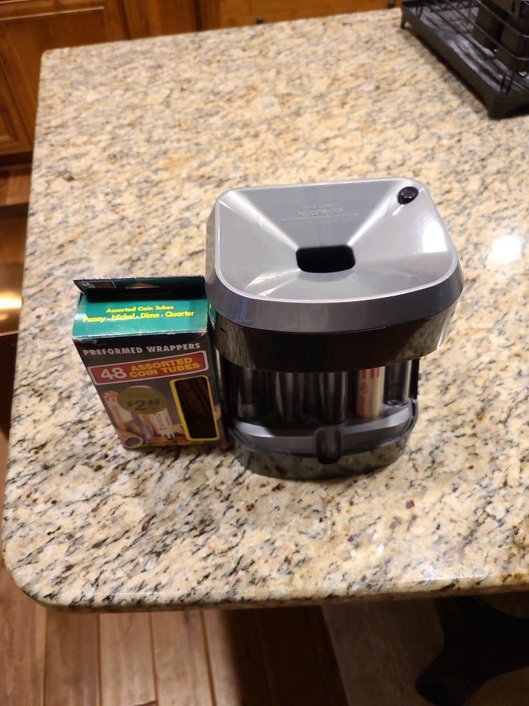 Mag-Nif coin roll sorter...save on Coinstar fees