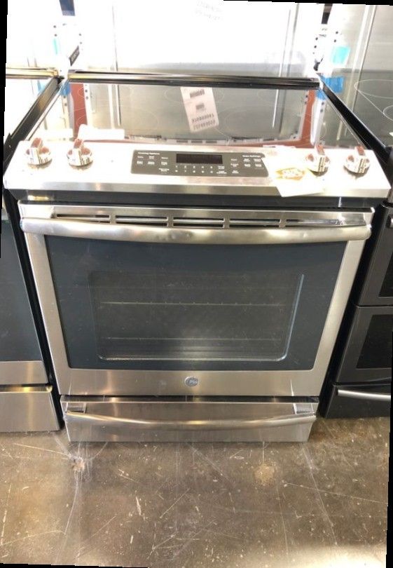 GE Electric Slide-In Stove Stainless Steel 💲💲