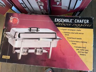 4 Chafing pans