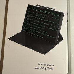 Full Screen LCD Writing Tablet: 11.5 Inch Writing Pad
