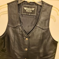 Women's Leather-like Vest