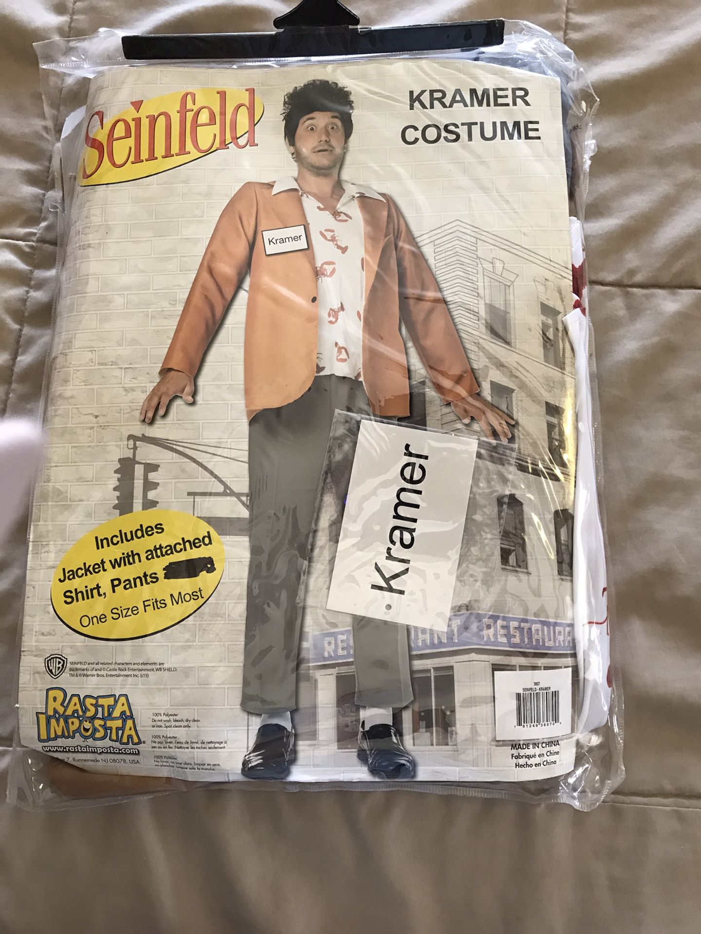 NEW Seinfeld Kramer Adult Costume 