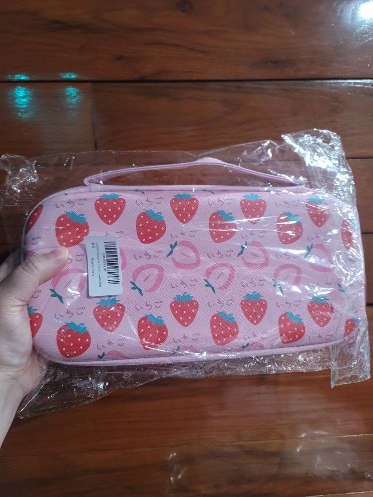 Nintendo Switch Stawberry Case New
