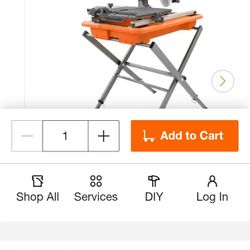 Ridgid Tile Cutter 