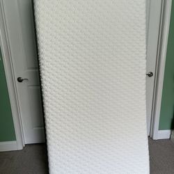 Twin Memory Foam Mattress Boxspring And Metal Bedframe $100
