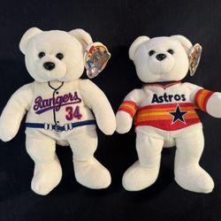 Nolan Ryan Beanie Bears (Numbered)
