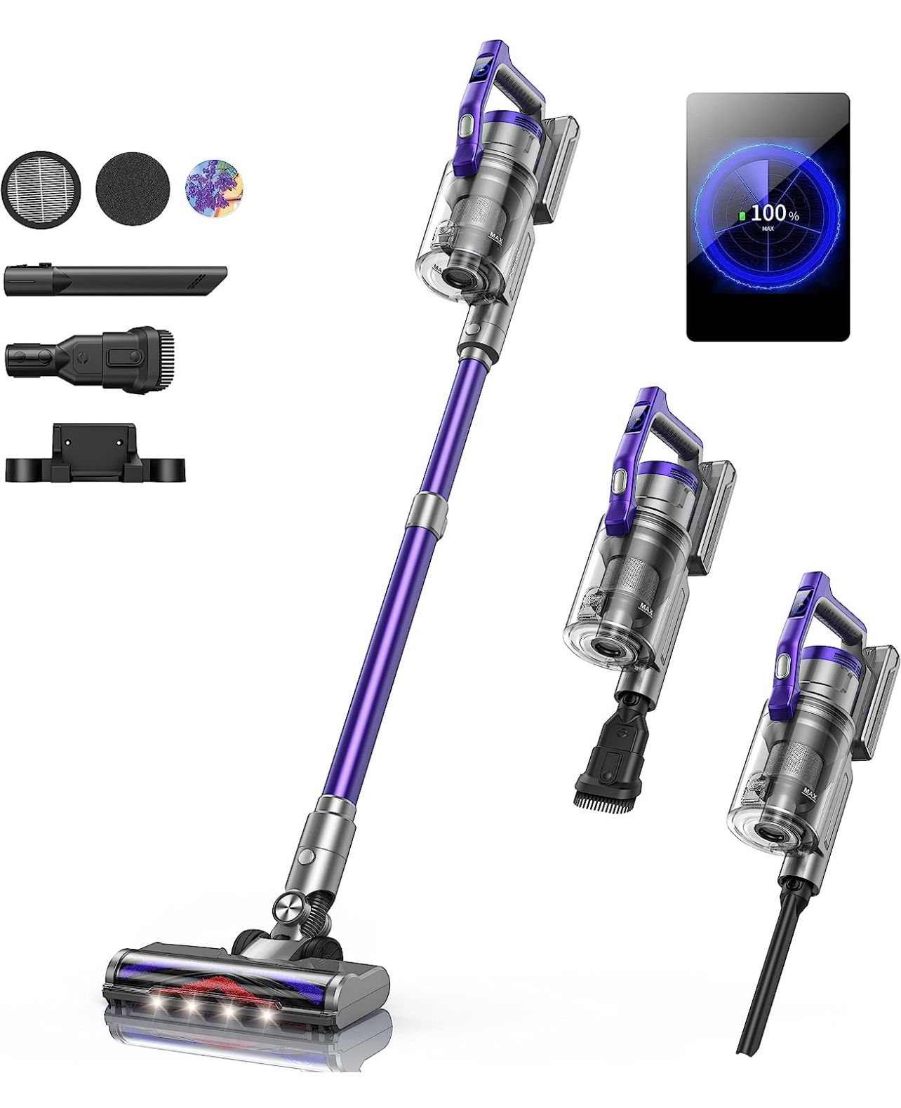 Cordless 450W Stick Vacuum Cleaner (Brand New)