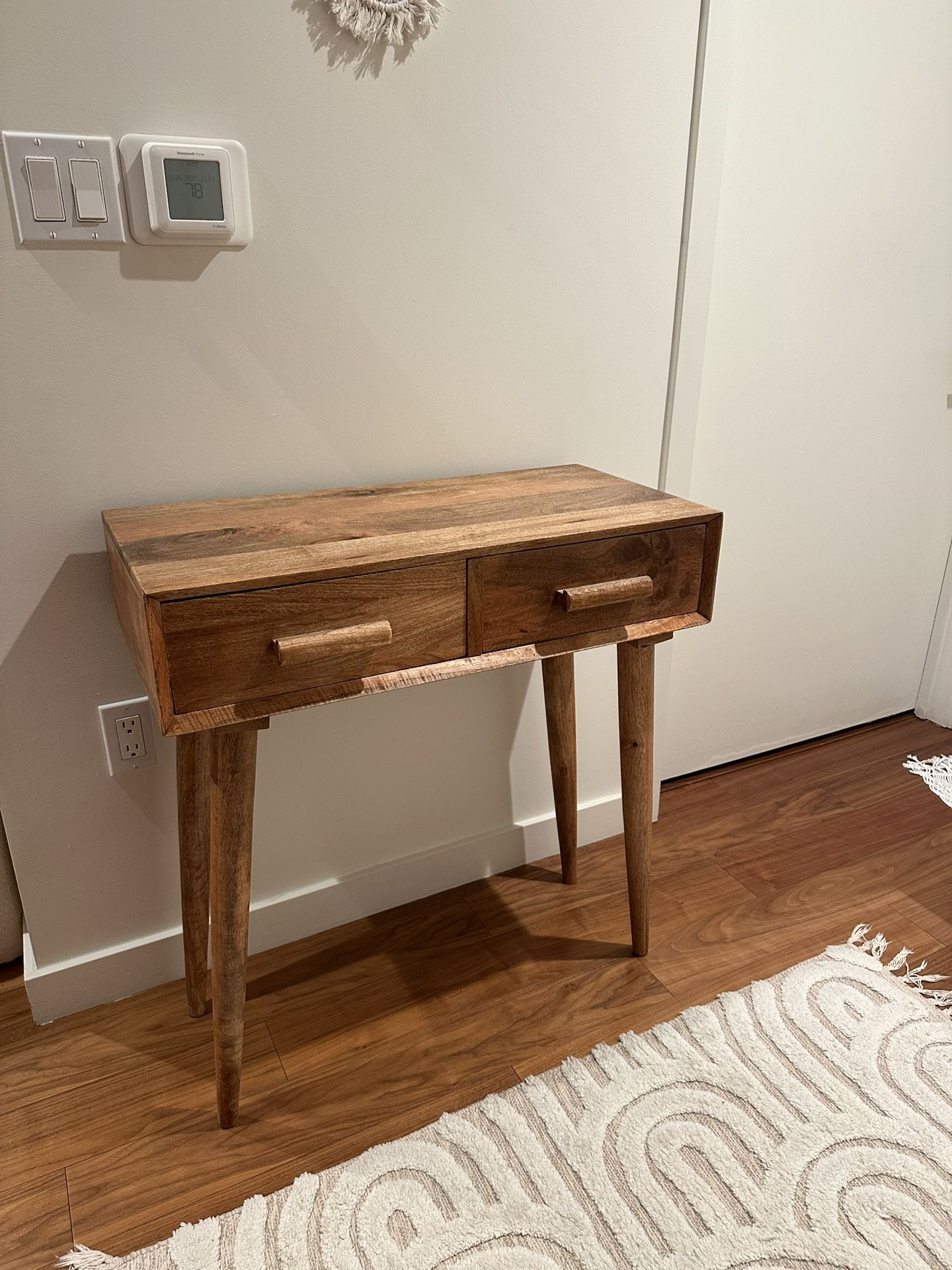 π» Minimalist Wood Desk / Console Table β Solid Wood