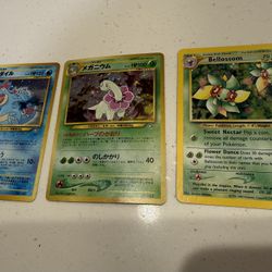 Pokémon Neo Genesis Trading Cards 