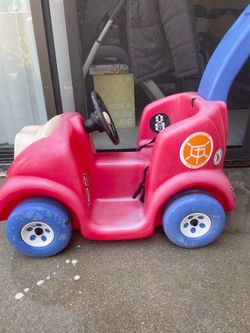 Little Tikes Cozy Coupe Red and Blue