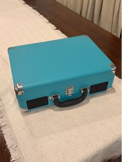 Victrola Vintage Bluetooth Suitcase Record Player - Turquoise
