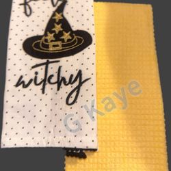 Set Of 2 Kitchen /bathroom Towels 