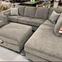 2 Pieces Sectional Couch Same Day Delivery By ASHLEY 