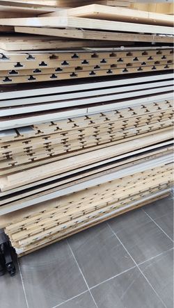 slatwall panels 4x8 foot used