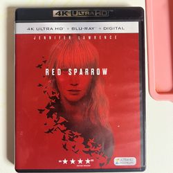 Red Sparrow 4K Ultra HD Blu-Ray