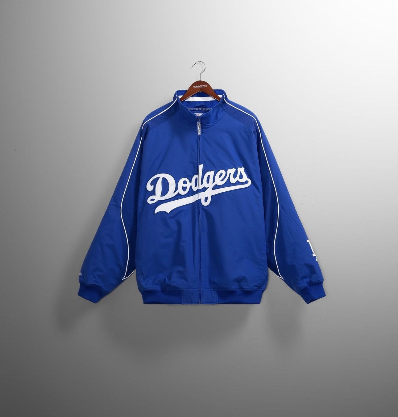Men's Royal Los Angeles Dodgers 2005 Cooperstown Collection Authentic Full-Zip Jacket