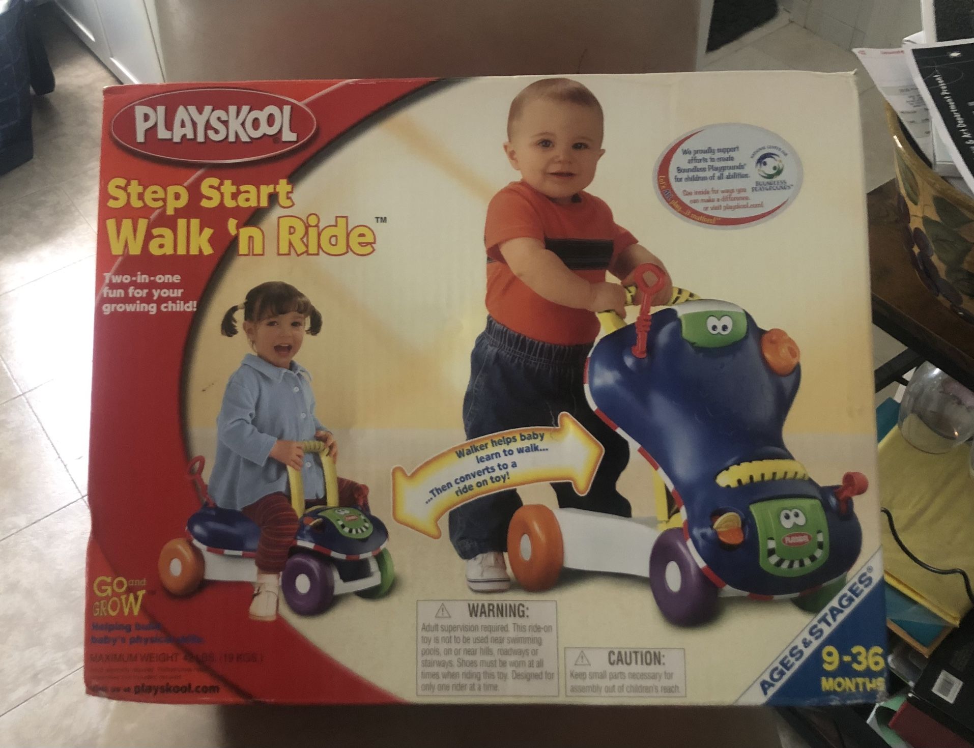PLAYSKOOL Step Start Walk ‘n Ride by Hasbro