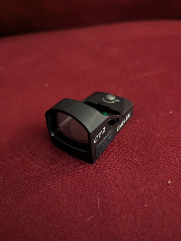 Cyelee CT2 Micro Pistol Green Dot Sight w/ Motion Deactivated Standby (RMR Footprint) 3 MOA