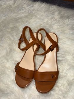 Tommy Hilfiger Women's Brown Espadrille Sandals Size 10