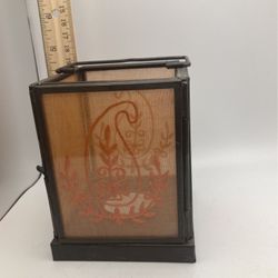 Metal And Fabric Votive (Cab U)