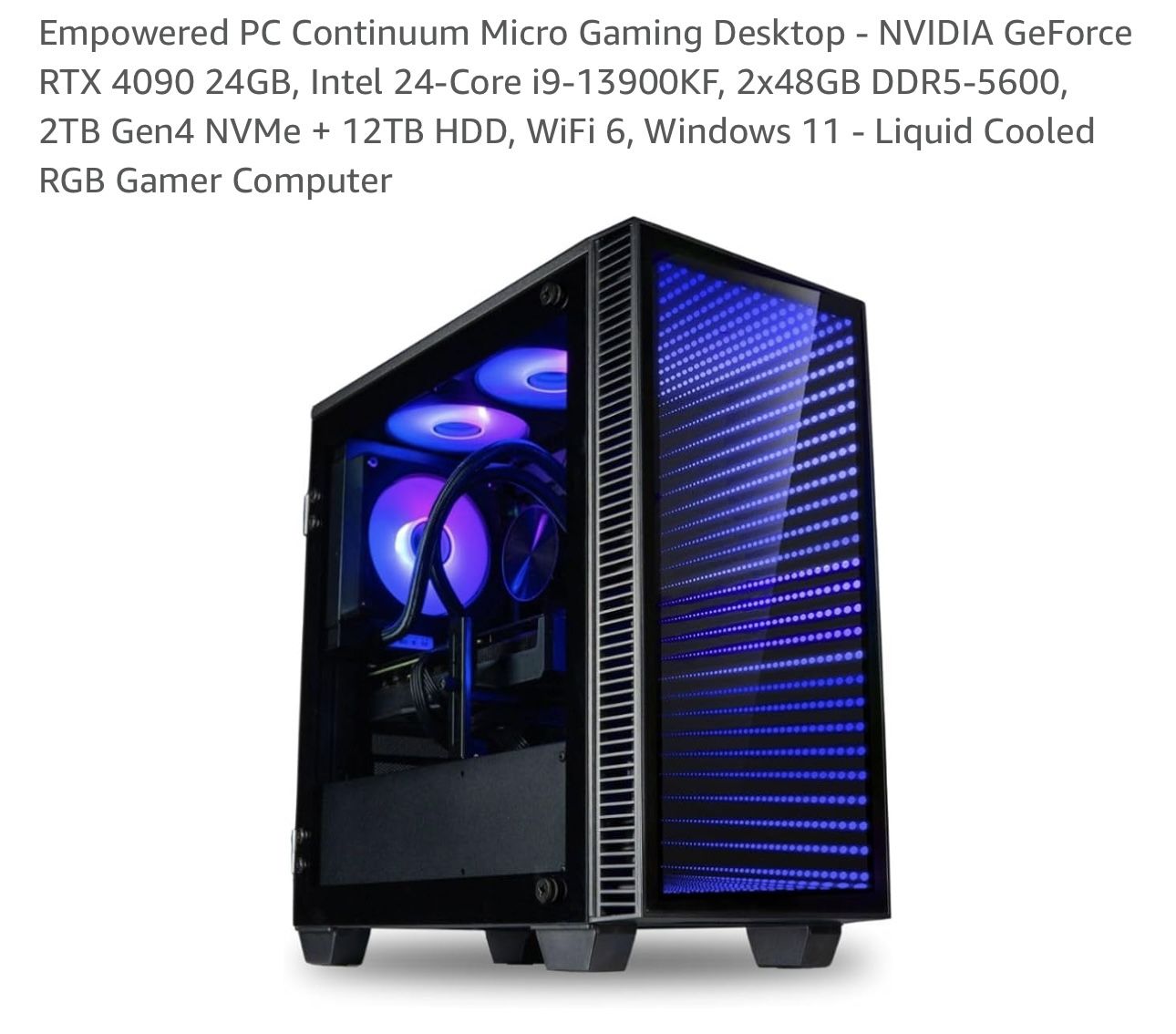 Gaming PC 4090 W/ 2K OLED Gaming Monitor
