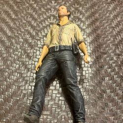 Rick Grimes AMC The Walking Dead 7” Figure 2016 McFarlane Used No Accessories