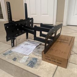 NEW 26 To 65 Inch Swivel Articulating Extendable TV Television Wall Mount Bracket Stand 100 lbs Capacity 400x400 VESA 