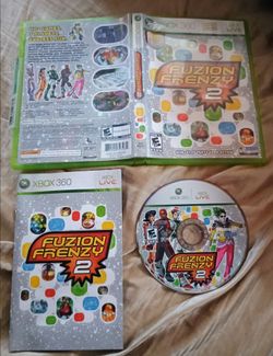 Fuzion Frenzy 2 (Microsoft Xbox 360, 2006) Complete w/ Manual, CIB Tested