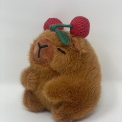 Capybara With Cherries 