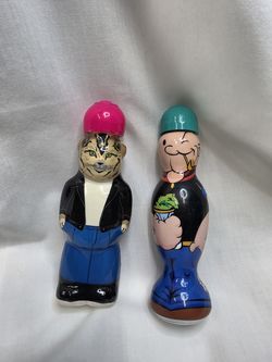 Vintage Kool Kat and Popeye Bingo Markers