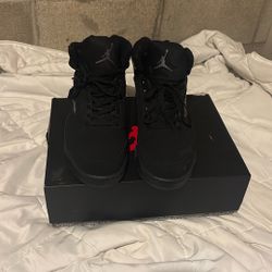 Jordan 5s “Triple Black” Size 13