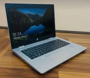 HP ProBook 640 G5 14" FHD IPS Intel Core i5-8365U 1.6 GHz up to 4.1 GHz 16GB DDR4-2400 256GB SSD Intel UHD Graphics 620 Windows 11 Pro Laptop, Silver