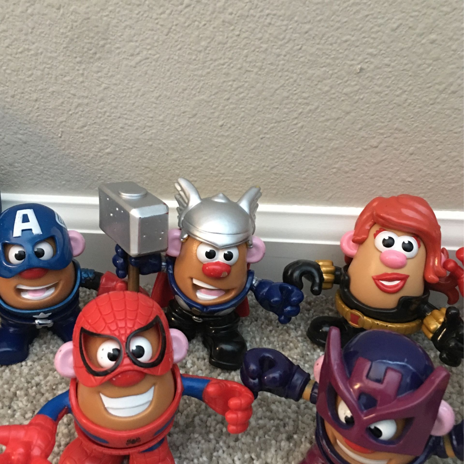 Marvel Mr Potato Head 7 Character Set
