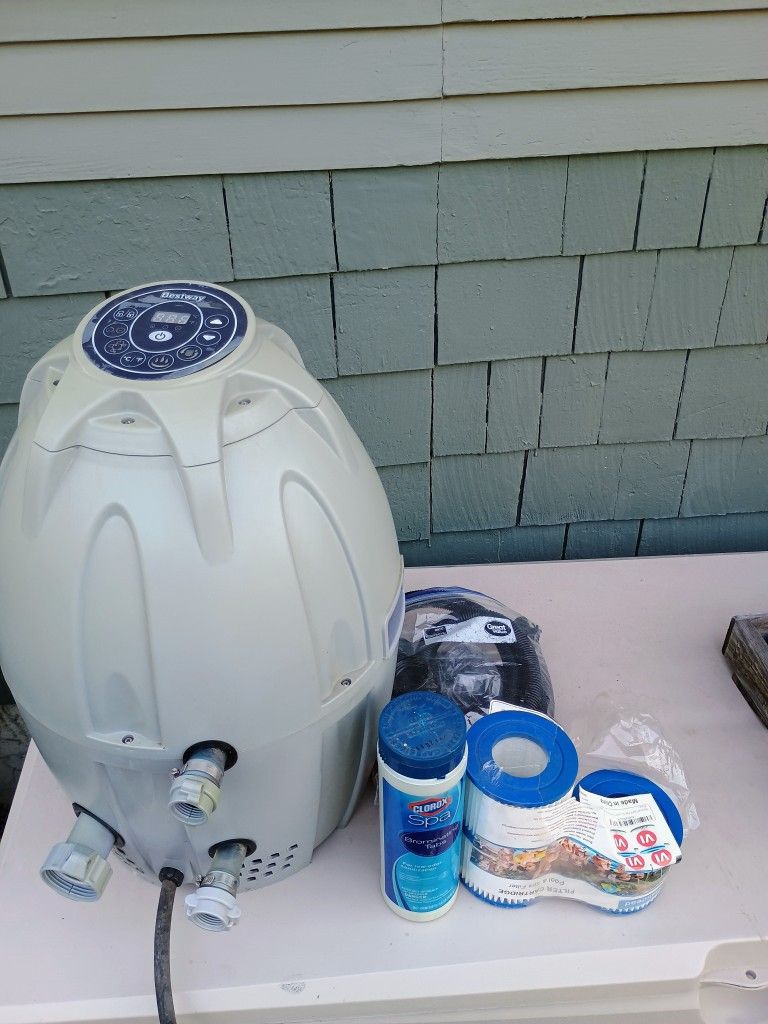 Bestway Saluspa Hot Tub Pump With Accessories